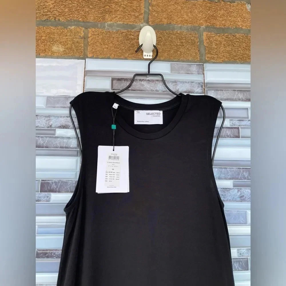 SELECTED FEMME GIA MIDI DRESS XS - Picture 7 of 17